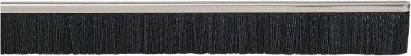 PRO-SOURCE - 1/2" Back Strip Brush Width, Stainless Steel Back Strip Brush - 1" Bristle Length, Nylon, 36" OAL - Americas Industrial Supply