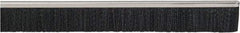PRO-SOURCE - 1/2" Back Strip Brush Width, Stainless Steel Back Strip Brush - 1" Bristle Length, Nylon, 36" OAL - Americas Industrial Supply
