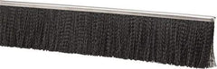 PRO-SOURCE - 1/2" Back Strip Brush Width, Stainless Steel Back Strip Brush - 4" Bristle Length, Nylon, 36" OAL - Americas Industrial Supply