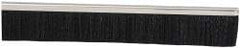 PRO-SOURCE - 1/2" Back Strip Brush Width, Stainless Steel Back Strip Brush - 1" Bristle Length, Nylon, 72" OAL - Americas Industrial Supply