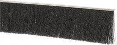 PRO-SOURCE - 1/2" Back Strip Brush Width, Stainless Steel Back Strip Brush - 4" Bristle Length, Nylon, 72" OAL - Americas Industrial Supply