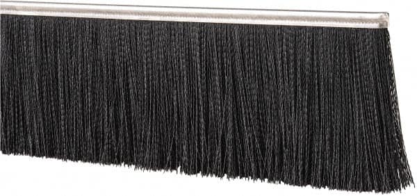 PRO-SOURCE - 1/2" Back Strip Brush Width, Stainless Steel Back Strip Brush - 6" Bristle Length, Nylon, 72" OAL - Americas Industrial Supply