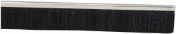 PRO-SOURCE - 5/16" Back Strip Brush Width, Stainless Steel Back Strip Brush - 2" Bristle Length, Nylon, 36" OAL - Americas Industrial Supply