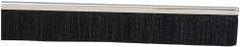 PRO-SOURCE - 5/16" Back Strip Brush Width, Stainless Steel Back Strip Brush - 2" Bristle Length, Nylon, 36" OAL - Americas Industrial Supply