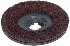 Made in USA - 20" Diam Scrubbing Brush - 18" Machine, 1-1/2" Trim Length, Polypropylene - Americas Industrial Supply