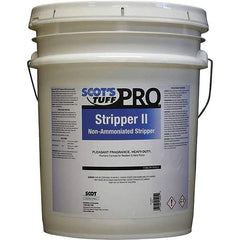 Scot's Tuff - 5 Gal Pail Stripper - Use on Metal Interlock Finishes, Polymer Finishes, Wax Finishes - Americas Industrial Supply
