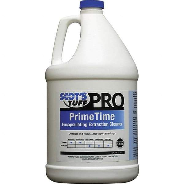 Scot's Tuff - 1 Gal Bottle Spot/Stain Cleaner - Floral Citrus Scent, Use on Acrylic, Blends, Nylon, Polyester & Synthetics - Americas Industrial Supply