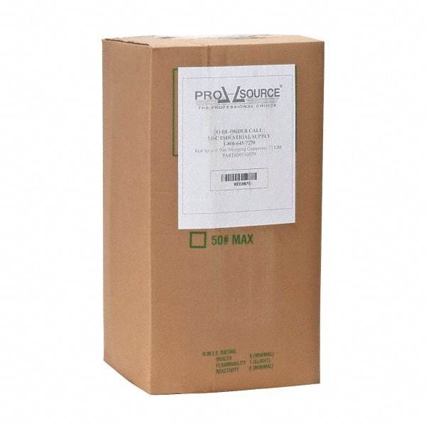 PRO-SOURCE - 75 Lbs. Red Wax Base Sweeping Compound Floor - Use on Hardwood - Americas Industrial Supply