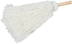 PRO-SOURCE - White Deck Mop - Cotton Head - Americas Industrial Supply