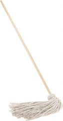 PRO-SOURCE - White Deck Mop - Cotton Head - Americas Industrial Supply