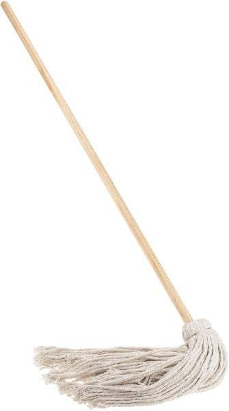 PRO-SOURCE - White Deck Mop - Cotton Head - Americas Industrial Supply