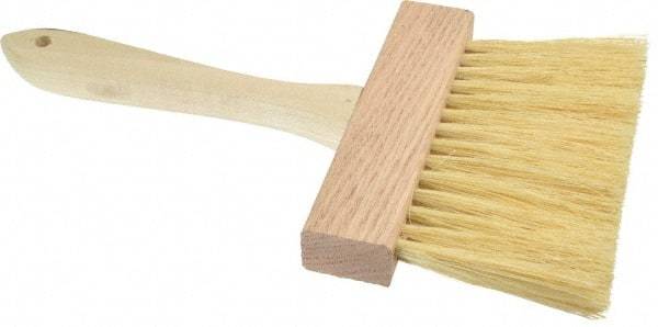 PRO-SOURCE - Tampico Surface Preparation Kalsomine Brush - 3" Bristle Length, 6" Wide, Wood Handle - Americas Industrial Supply