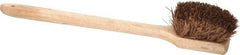 PRO-SOURCE - 2" Bristle Length, Palmyra Utility Scrub Brush - 20" OAL, Hardwood Block - Americas Industrial Supply