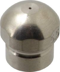 Value Collection - 4,200 psi Fixed, Stainless Steel, Sewer Pressure Washer Nozzle - 5.5mm Orifice Diam, 1/8" Thread, FPT, Polished - Americas Industrial Supply