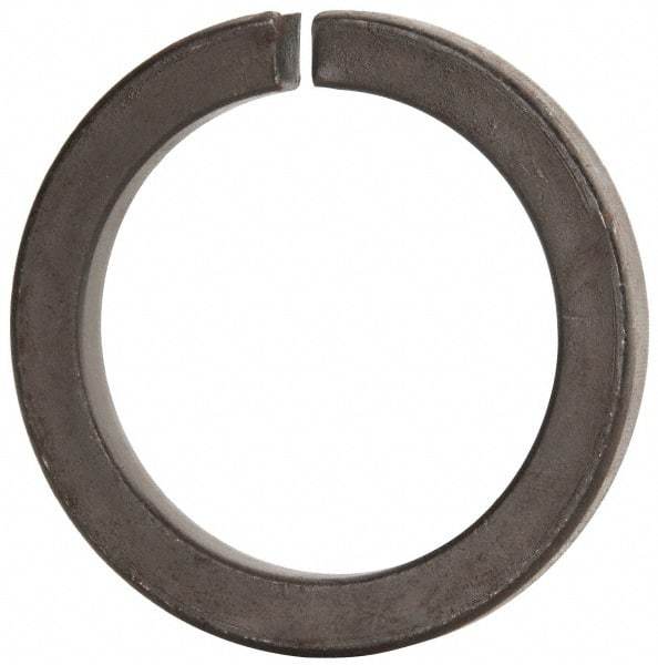 Value Collection - 3", 2.008" ID, 0.458" Thick Split Lock Washer - Grade 8 Spring Steel, Uncoated, 2.008" Min ID, 2.039" Max ID, 4.074" Max OD - Americas Industrial Supply