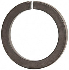 Value Collection - 3", 2.008" ID, 0.458" Thick Split Lock Washer - Grade 8 Spring Steel, Uncoated, 2.008" Min ID, 2.039" Max ID, 4.074" Max OD - Americas Industrial Supply