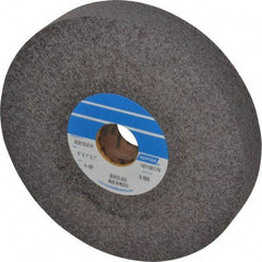 Norton - 6" Diam, 1" Face Width, 1" Center Hole, Fine Grade, Silicon Carbide Deburring Wheel - Convolute, Hard Density 9 Grade, 6,000 RPM - Americas Industrial Supply