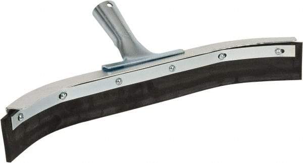 Haviland - 18" Rubber Blade Floor Squeegee - Black, Metal Holder - Americas Industrial Supply