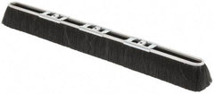 PRO-SOURCE - 36" Rough Surface Polypropylene Push Broom - 3" Bristle Length, Metal Block, Bolt-On Handle Connection - Americas Industrial Supply