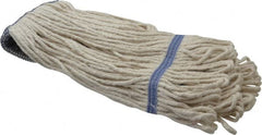 PRO-SOURCE - 5" Blue Head Band, Small Cotton Loop End Mop Head - 4 Ply, Clamp Jaw Connection, Use for General Purpose - Americas Industrial Supply