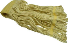 PRO-SOURCE - White Head Band, X-Large Rayon Loop End Mop Head - 4 Ply - Americas Industrial Supply
