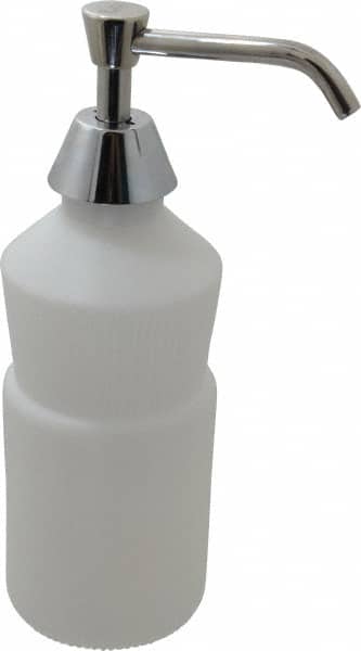 Value Collection - 34 oz Liquid Soap Dispenser Hardware - Plastic, Hanging, Chrome - Americas Industrial Supply