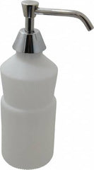 Value Collection - 34 oz Liquid Soap Dispenser Hardware - Plastic, Hanging, Chrome - Americas Industrial Supply