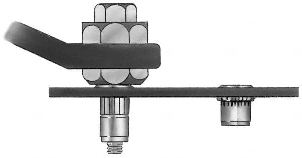 AVK - M4x0.70 Manual Threaded Insert Tool - For Use with A-K, A-L, A-H & A-O - Americas Industrial Supply