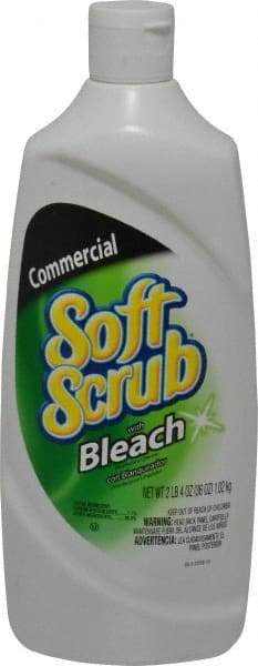 Soft Scrub - 36 oz Bottle All-Purpose Cleaner - Liquid, Disinfectant, Unscented - Americas Industrial Supply