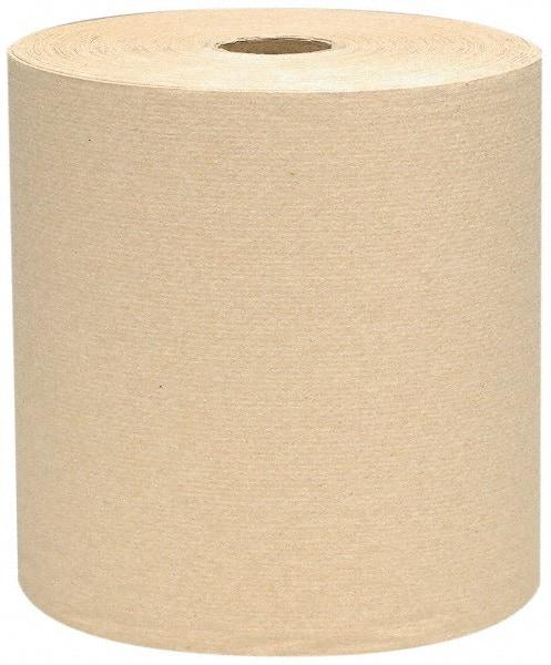 Scott - Hard Roll of 1 Ply Natural Paper Towels - 8" Wide, 800' Roll Length - Americas Industrial Supply