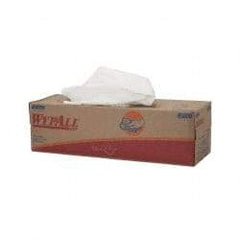 WypAll - L30 Dry General Purpose Wipes - Pop-Up, 9-3/4" x 16-3/8" Sheet Size, White - Americas Industrial Supply