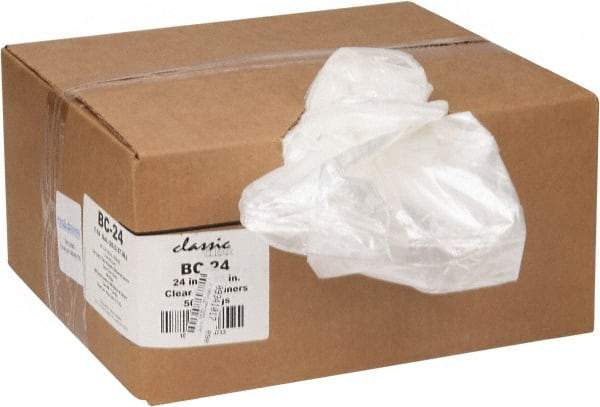 PRO-SOURCE - 0.6 mil Thick, Household/Office Trash Bags - 24" Wide x 23" High, Clear - Americas Industrial Supply