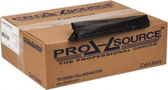 PRO-SOURCE - 0.8 mil Thick, Household/Office Trash Bags - 33" Wide x 39" High, Black - Americas Industrial Supply