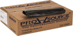 PRO-SOURCE - 0.8 mil Thick, Household/Office Trash Bags - 40" Wide x 46" High, Black - Americas Industrial Supply