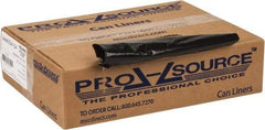 PRO-SOURCE - 1.25 mil Thick, Heavy-Duty Trash Bags - 40" Wide x 46" High, Black - Americas Industrial Supply