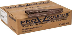 PRO-SOURCE - 0.8 mil Thick, Household/Office Trash Bags - 38" Wide x 58" High, Black - Americas Industrial Supply