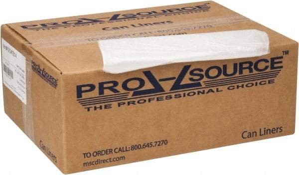 PRO-SOURCE - 0.63 mil Thick, Household/Office Trash Bags - 40" Wide x 48" High, Clear - Americas Industrial Supply