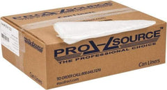 PRO-SOURCE - 0.63 mil Thick, Household/Office Trash Bags - 43" Wide x 48" High, Clear - Americas Industrial Supply