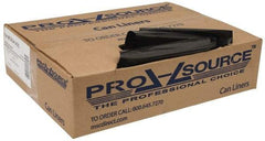 PRO-SOURCE - 0.6 mil Thick, Household/Office Trash Bags - 23" Wide x 24" High, Black - Americas Industrial Supply