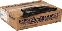 PRO-SOURCE - 1 mil Thick, Heavy-Duty Trash Bags - 43" Wide x 48" High, Black - Americas Industrial Supply