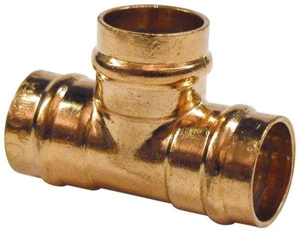B&K Mueller - 1" Copper Pipe Tee - C x C x C, Presoldered - Americas Industrial Supply