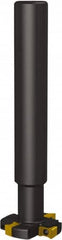 Seco - Shank Connection, 1/2" Cutting Width, 7/8" Depth of Cut, 3" Cutter Diam, 4 Tooth Indexable Slotting Cutter - 1-1/4" Shank Diam, R335.18 Toolholder, LNK.. 08.. Insert, Right Hand Cutting Direction - Americas Industrial Supply