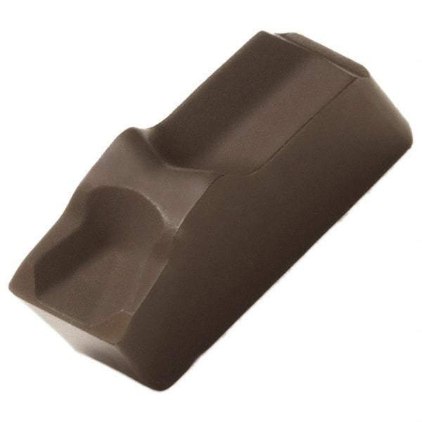 Seco - 150.103 16 T350M Grade, 0.122" Cutting Width, Carbide Cutoff Insert - 0° Neutral Lead Angle, 0.008" Cnr Rad, TiCN/Al2O3 Coated, Single End - Americas Industrial Supply