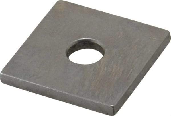 Mitutoyo - 0.106" Square Steel Gage Block - Accuracy Grade 0, Includes Certificate of Inspection - Americas Industrial Supply