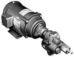 Pentair - 17-1/2 Inch Long, Close Coupled-Mount Gear Close Coupled Mount Gear Pump - ODP, 7 Max GPM - Americas Industrial Supply