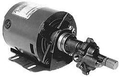 Pentair - 3/8 Port, -40 to 210°F Fluid Temp, Carbonator Gear Pump - Bronze, 3/8 Inlet Size, 4.25 GPM, NPT - Americas Industrial Supply