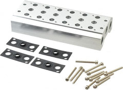 ARO/Ingersoll-Rand - 6 Station 18mm Manifold Stacking Solenoid Valve - For Use with 6 Station - Americas Industrial Supply