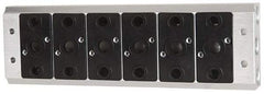 ARO/Ingersoll-Rand - 1/2", 1/2" 6 Station Manifold Stacking Solenoid Valve - For Use with 6 Station - Americas Industrial Supply