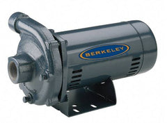 Berkeley - ODP Motor, 208-230/460 Volt, 3 Phase, 3/4 HP, Cast Iron Straight Pump - 1-1/4 Inch Inlet, 1 Inch Outlet, 100 Max Head psi, Noryl Impeller - Americas Industrial Supply