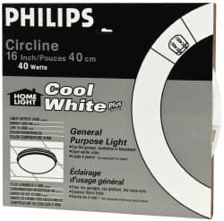 Philips - 40 Watt Fluorescent Tubular 4 Pin Lamp - 4,100°K Color Temp, 2,500 Lumens, T8, 12,000 hr Avg Life - Americas Industrial Supply